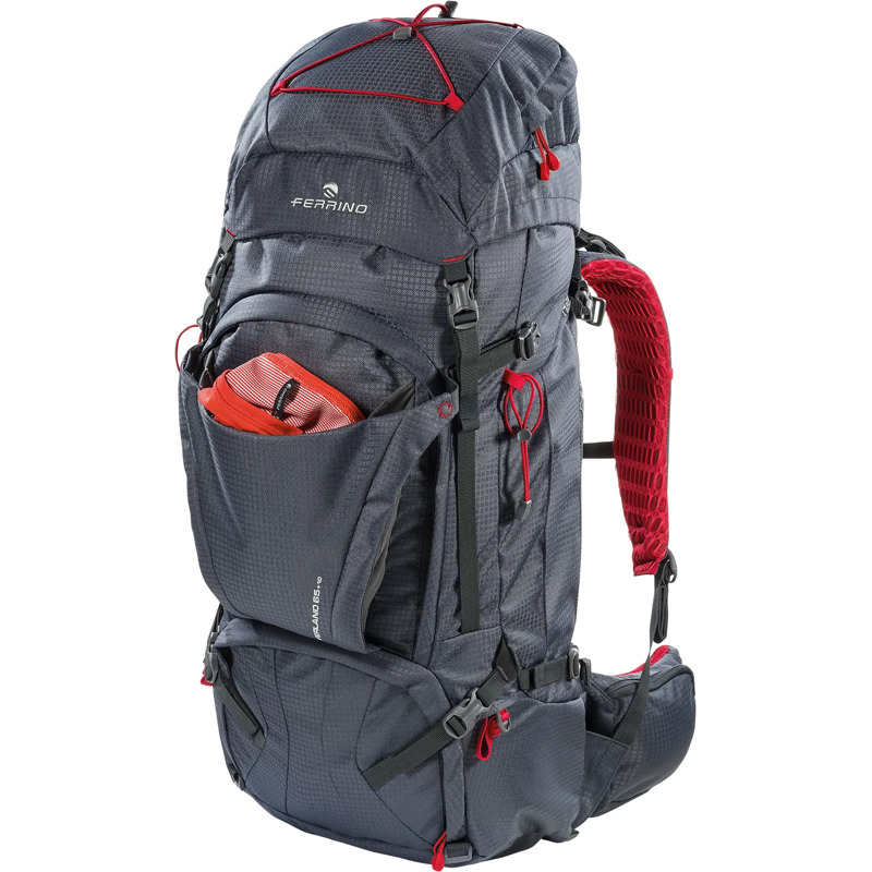 Рюкзак туристичний Ferrino Overland 65+10L Dark Grey (75671HCC) Рюкзак туристичний Ferrino Overland 65+10L Dark Grey (75671HCC)