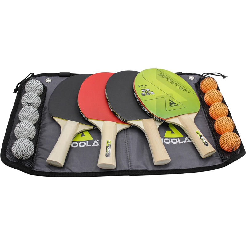 Набір для настільного тенісу Joola Family 4 Bats 10 Balls (54810) Набір для настільного тенісу Joola Family 4 Bats 10 Balls (54810)