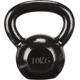 Гиря чавунна Toorx 10 кг з гумовою підставкою Black (KGV-10)
