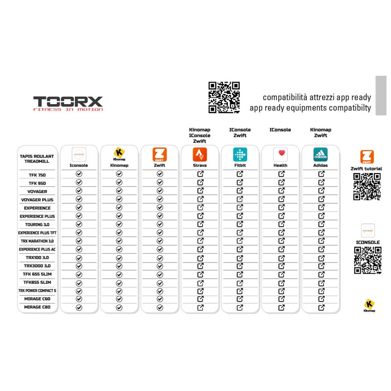 Бігова доріжка Toorx Mirage C60 Black (MIRAGE-C60-B)