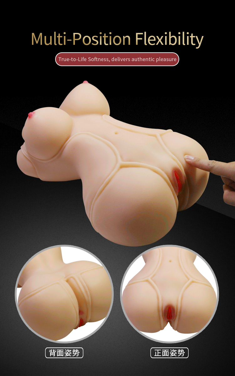 Мастурбатор-торс CRAZY BULL Diana, реалистичный, 37 см х 22 см