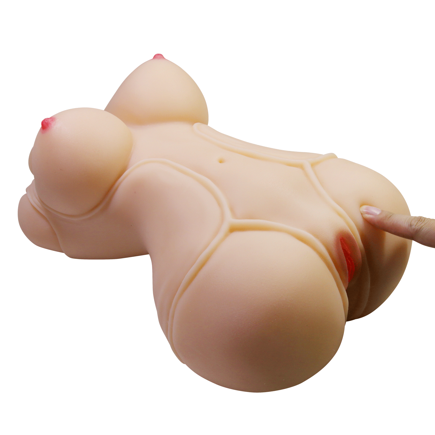Мастурбатор-торс CRAZY BULL Diana, реалистичный, 37 см х 22 см